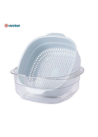 Bộ Chậu Rổ Việt Nhật Hokori, Sang Trọng, Nhựa An Tòan, Tiện Lợi, Hàng Việt Nam