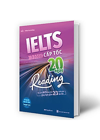 Combo 4 Cuốn Ielts Cấp Tốc - 20 Ngày Listening, Speaking, Reading, Writing