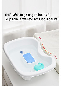 Chậu Gội Đầu Tại Giường KUNBE, Chậu Gội Đầu Tại Nhà Thông Minh Cho Mọi Người - Tặng Lược Massage Và Cốc Gội Đầu