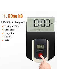 Xe Đạp Tập Thể Dục Đa Năng Tại Nhà Air Bike MK207 + Kèm Máy Massage Xung Điện