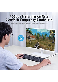 Cáp mạng Lan Cat8 tốc độ siêu cao 40Gbps SSTP dài 0.5 - 5m 10m 15m Vention - Hàng chính hãng