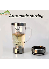 CỐC KHUẤY TỰ ĐỘNG PHA SỮA, CAFE, BỘT PROTEIN… THAY CỐC LẮC CỐC TRỘN "BAHAMAR" Sử dụng đơn giản, chỉ cần nhấn nút nguồn trên động cơ để trộn, thêm bột và chờ 30 giây.
