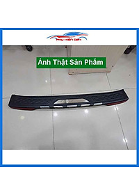 Ốp chống trầy cốp ngoài nhựa đen cho Fortuner 2009-2010-2011-2012-2013-2014-2015 phản quang trang trí bảo vệ xe