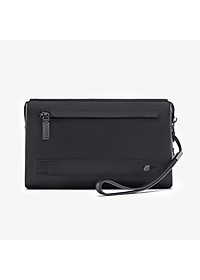 Ví Cầm Tay Clutch Nam Chính Hãng GENCE RB06 Da Bò Khóa Vân Tay Cao Cấp Màu Đen