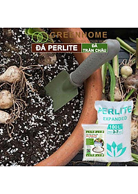 Đá Perlite Greenhome, Bao 300gr, Trồng Hồng, Thuỷ Canh, Giá Thể Trân Châu Giàu Khoáng Chất, Tăng Độ Tơi Xốp