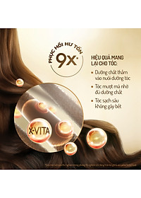 Dầu gội LASHE SUPERFOOD phục hồi hư tổn 640G