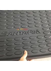 Lót cốp xe Hyundai Santafe 2019 - 2022 nhựa dẻo cao cấp