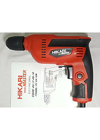 Máy Khoan 10 Ly Hikari Master PC03-10B - Máy Khoan Cầm Tay, Bắt Vít, Khoan Tường, Khoan Gỗ, Sắt Trang Bị Xoay Đảo Chiều, Công Nghệ Thái Lan - Hàng Chính Hãng