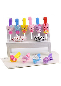 Kẹp tóc dễ thương cho bé - combo 10 cái ( mẫu ngẫu nhiên )