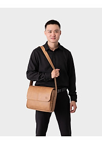 Túi Lata ( Thời trang nam công sở cỡ trung - Túi đeo chéo da TN27 )