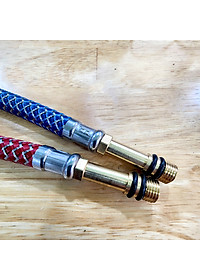 Dây cấp nước nóng lạnh, dây dẫn nước cho bồn rửa mặt, chậu rửa, lavabo, vòi sen, nhà bếp, nhà tắm dài 60-80-100cm Legaxi