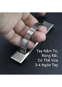 Tay Nắm Âm Tủ KUNBE Lật Xoay 180º Cao Cấp - Dùng Làm Tay Kéo, Tay Nắm Cho Cửa, Tủ, Ngăn Kéo Tạo Thẩm Mỹ