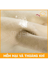Quần short đùi lưng thun ống rộng dành cho bà bầu mặc mát mùa hè MySun