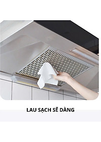 Khăn Ướt Lau Bếp , Lau Tủ , Lau Bàn Ghế,..vv Gói 80 Tờ Không Chất Tẩy Rửa An Toàn Với Da , Siêu Dai Có Thể Giặt Sạch Và Tái Sử Dụng - Hàng Chính Hãng