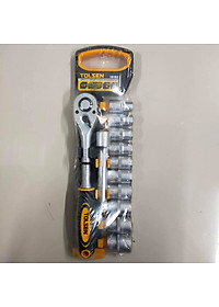 Bộ đầu tuýp tự động 12 món Tolsen 15152 1/2"