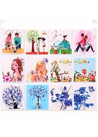 Bộ 15 Móc Treo Tường Chịu Lực Họa Tiết 3D Siêu Dính Cute - Hàng Loại 1