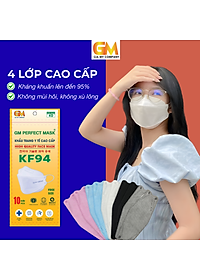 [ Khẩu trang 4D, 4 lớp Gia Mỹ kháng khuẩn dày dặn, form Hàn quốc]