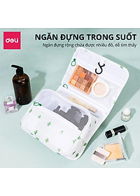 Túi Đựng Mỹ Phẩm Du Lịch Có Móc Treo Nhiều Ngăn Tiện Lợi Deli - Túi Đựng Đồ Cá Nhân Đồ Trang Điểm Đa Năng Chống Thấm Nước - VS640