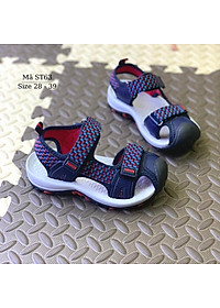 Giày sandal bé trai rọ bít mũi thể thao năng động và cá tính đi học đi biển thời trang 4 5 6 7 8 9 10 11 12 tuổi ST63