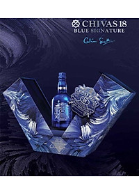 Rượu Whiskey Chivas Regal 18 Blue Signature 700ml có hộp