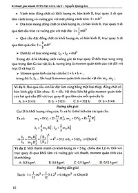 Sách Kĩ Thuật Giải Nhanh Bài Tập Trắc Nghiệm Vật Lí 12 (Tập 1)