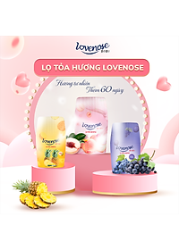 Lọ tỏa hương Ximo Lovenose hương thơm tự nhiên dễ chịu khử mùi thơm phòng 60 ngày - Dung tích 250ml
