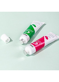 Màu nước Acrylic dạng tuýp 12ml Deli  5/12/24 màu-Tặng kèm pallete pha màu