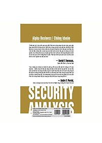 Sách Phân Tích Chứng Khoán (Security Analysis) - Alphabooks - BẢN QUYỀN