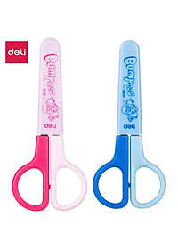 Kéo Học Sinh 121Mm Deli - Hồng/Xanh - 1 Chiếc - E6021