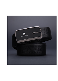 Thắt lưng nam da bò nguyên chất mặt khóa tự động hợp kim cao cấp phong cách cá tính