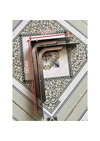 (2 cái) ke góc inox 304, thanh đỡ chữ L bằng inox 304