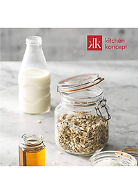 Kilner Hũ Thủy Tinh Tròn/ Vuông/Vát Cạnh - Nhiều Kích Cỡ
