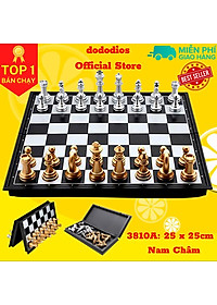 Cờ vua nam châm cao cấp - 25x25cm - Chính hãng dododios