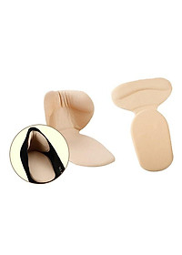 COMBO 2 BỘ MIẾNG LÓT CHO GIÀY RỘNG SILICON (MÀU KEM)