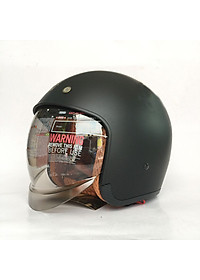 Mũ bảo hiểm 3/4 Royal M139 kính âm đen nhám - Tháo lót được - Kèm balo rút chống trầy thương hiệu