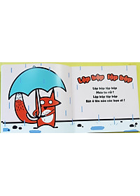 Sách Cho Bé Ehon Cáo Ken Và Đồ Vật - Lộp Bộp Lộp Bộp