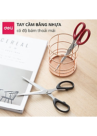 Kéo Văn Phòng 175Mm Deli - Đen/Đỏ - 1 Chiếc - E6009