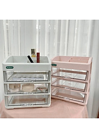 Tủ đựng mỹ phẩm để bàn Hokori 3636 Việt Nhật  2 - 3 - 4 tầng - Kệ đựng mĩ phẩm HOKORI , đồ trang điểm nhiều tầng tiện lợi
