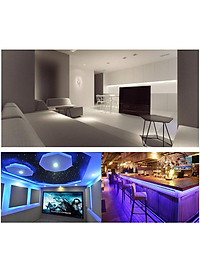 Cuộn Đèn LED Trang Trí Quấn Cây RGB Siêu Sáng, Dài 5M Kèm Remote 44 Phím