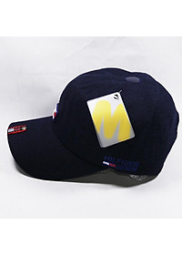 Mũ lưỡi trai nam đẹp xu hướng thời trang phong cách mới, không nút đỉnh đầu, chất liệu vải kaki bền đẹp, logo cao su mềm