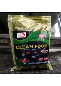 Thức Ăn Cho Cá CLEAN FOOD ( 500GR) Cao Cấp, Phù Hợp Mọi Loại Cá Cảnh, Giàu Dinh Dưỡng, Giúp Cá Lớn Nhanh, Lên Màu Đẹp