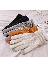 Găng Tay Cảm Ứng, Bao Tay Phượt Du Lịch Dã Ngoại Cao Cấp Dành Cho Cả Nam Và Nữ MÀU ĐEN