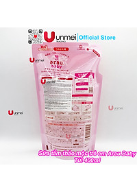 Sữa Tắm, Gội Thảo Mộc Dạng Bọt Cho Trẻ Em Arau Baby bình 450ml/túi 400ml