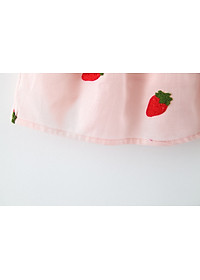 Đầm xòe bé gái xinh xắn, đầm cho bé mùa hè từ 9-18kg - váy xòe cho bé dễ thương mặc nhà, đi chơi, đi biển (SD-2775G)