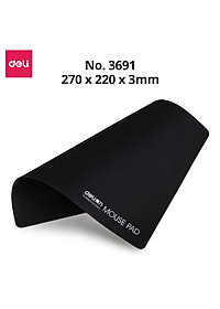 Miếng Lót Chuột DELI Hàng Chính Hãng Bàn Di Chuột Không Viền, Vải Jiaji Di Chuột Êm Ái Chống Thấm Nước Đàn Hồi Tốt