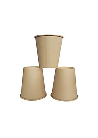 Ly giấy 12oz~354ml - Lốc 50 ly giấy trơn