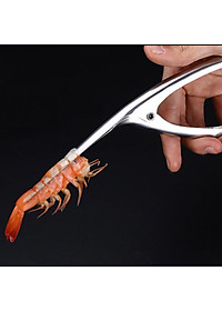 Dụng Cụ Lột Vỏ Tôm Chất Liệu Inox 304 Bền Đẹp An Toàn - Hàng Chính Hãng