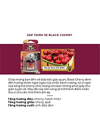 Sáp thơm xe Yankee Candle - Black Cherry