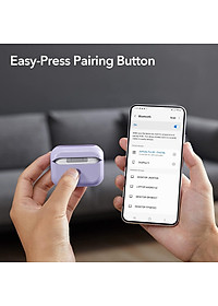 Bao Case ESR Orbit Hybrid Case with HaloLock cho AirPods Pro / AirPods Pro 2 (2023/2022/2019) Magnetic Lid Lock - Hàng Chính Hãng