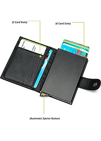 Ví đựng thẻ card với nút bấm tự động Marrant BHM8602